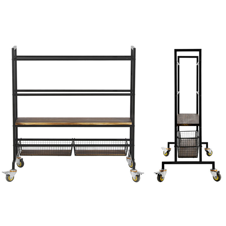 MyGift 4 Tier Heavy Duty Equipment Utility Cart Wayfair Canada